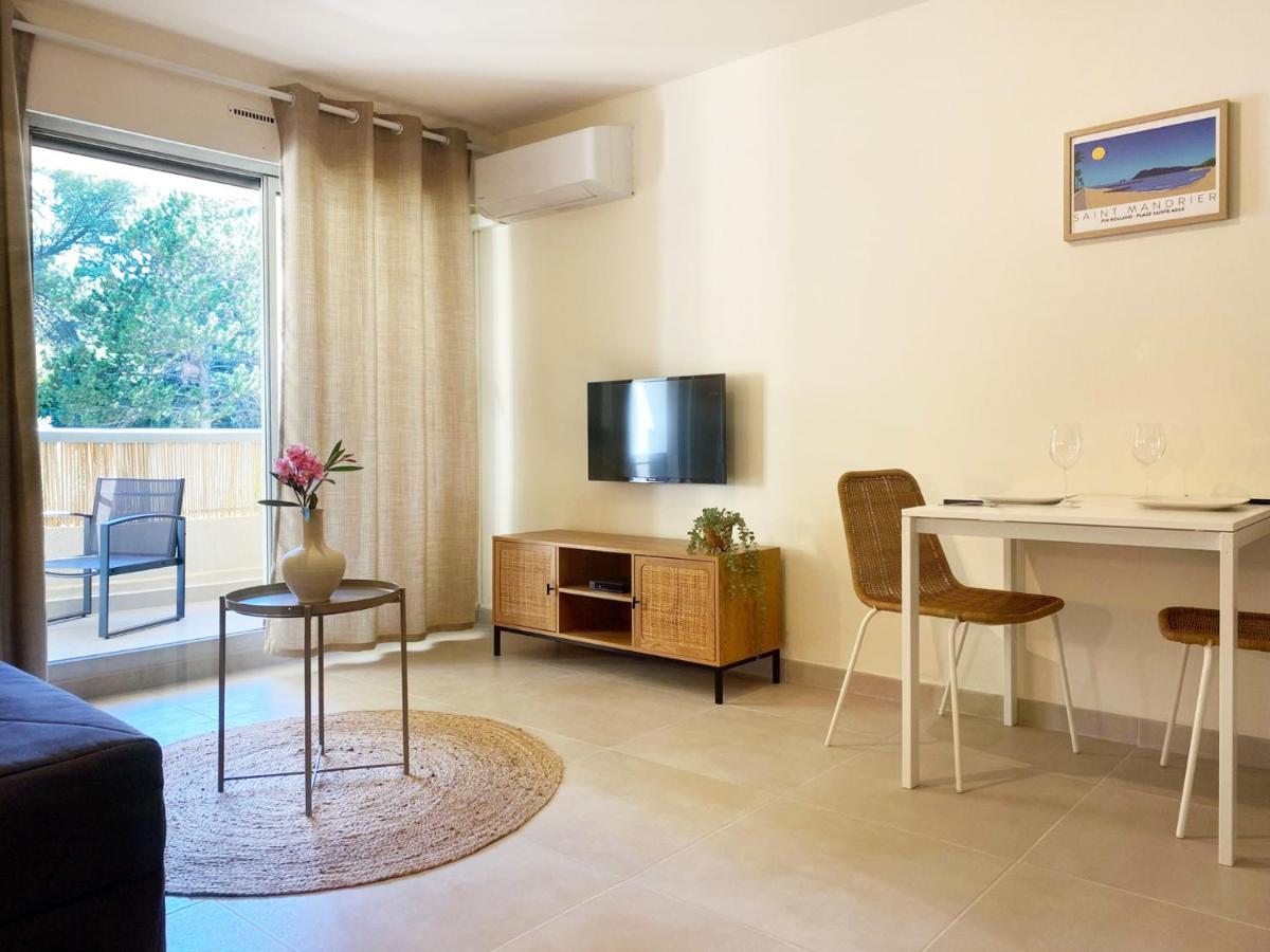 Studio Renove, 5Mn Plage, Terrasse, Clim, Velos Saint-Mandrier-sur-Mer Exteriör bild