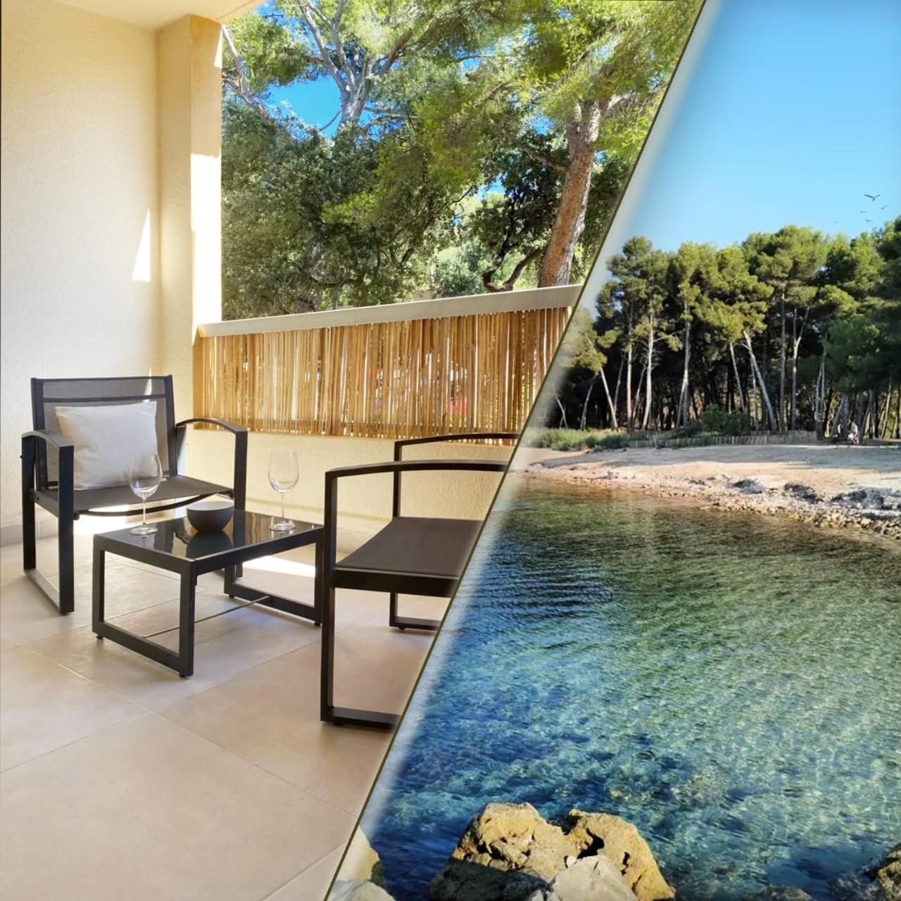 Studio Renove, 5Mn Plage, Terrasse, Clim, Velos Saint-Mandrier-sur-Mer Exteriör bild