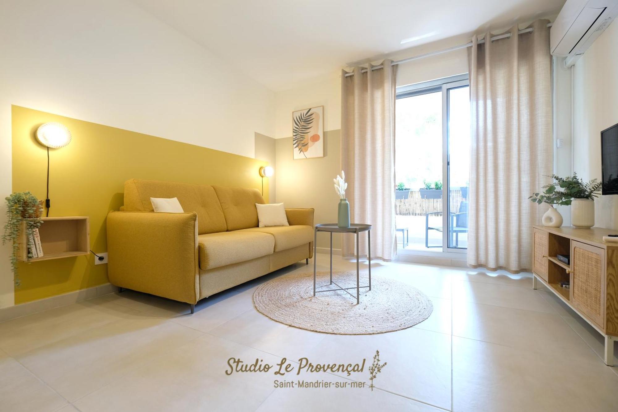 Studio Renove, 5Mn Plage, Terrasse, Clim, Velos Saint-Mandrier-sur-Mer Exteriör bild